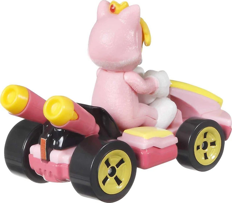 Hot Wheels Cat Peach Standard Kart Vehicle