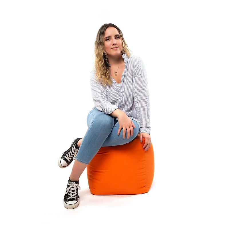 Ottoman Pouf Intérieur Extérieur Cube Soleil de Gouchee Home