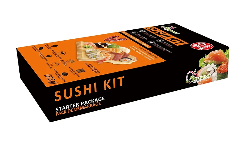 Applewood Signature Sushi Kit (576g), Starter Package Sushi Kit - Serves 4