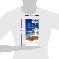 Lindt SWISS CLASSIC Almond Milk Chocolate Bar, 100 Grams