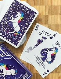 Cartes à jouer de licorne Bicycle