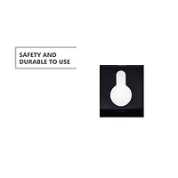 White And Gold Metal Snowflake Wall Decor Small