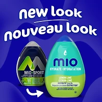 mio Hydrate Lemon Lime Electrolyte Drink Mix, 48 mL Bottle, MIO SPORT LEMON LIME 48ML