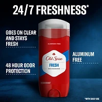 Désodorisant High Endurance Old Spice pour hommes, sans aluminium, protection 48 heures, parfum Fraîcheur