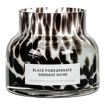 Art Wick Bougie parfumée mélangée à la cire de soja et à la grenade noire de 12,35 oz