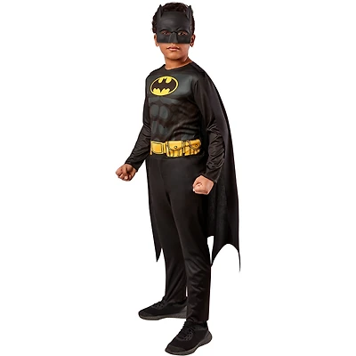 Rubies Déguisement Batman pour garçon, taille moyenne (8-10) Déguisement Batman – garçon Moyen
