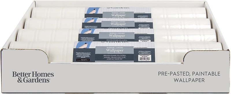 Better Homes and Gardens Papier peint pré-encollé Grasscloth