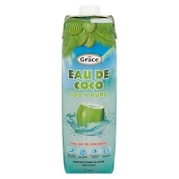 Grace 100% Pure Coconut Water, 1L Bottle