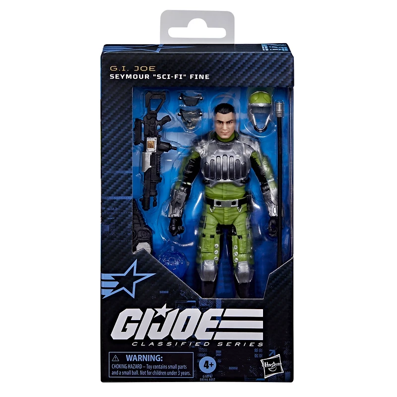 G.I. Joe Classified Series #177, Seymour “Sci-Fi” Fine, 6 Inch Action Figure