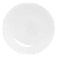 Assiette à dîner CorelleMD Classic Winter Frost White Assiette ronde, 22 cm/8,5 po