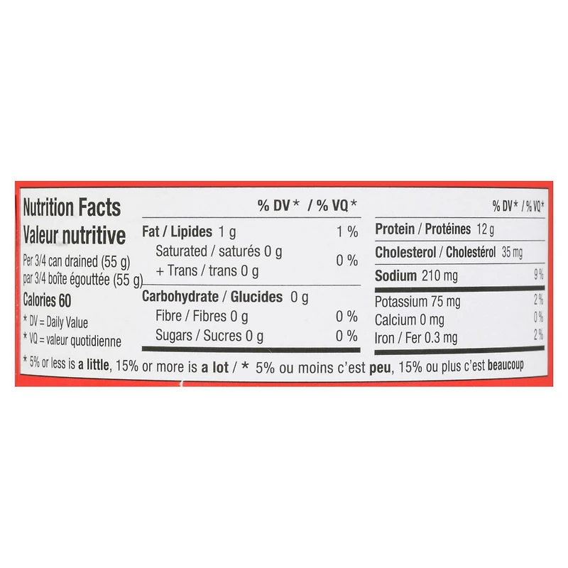 MARIO'S Chicken Breast Chunks 127 Grams Canned