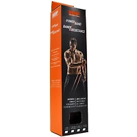 IBF Power Band –  Extra Heavy Resistance Band for Strength Training By Iron Body Fitness - Build Muscle - Burn Fat - Workout Anywhere - Easy to Use - Blue