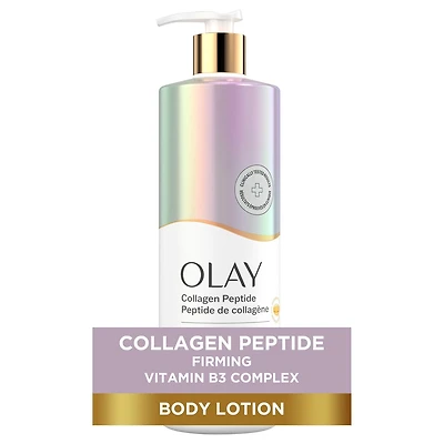 Lotion pour le corps raffermissante et hydratante Olay avec collagène, pompe de