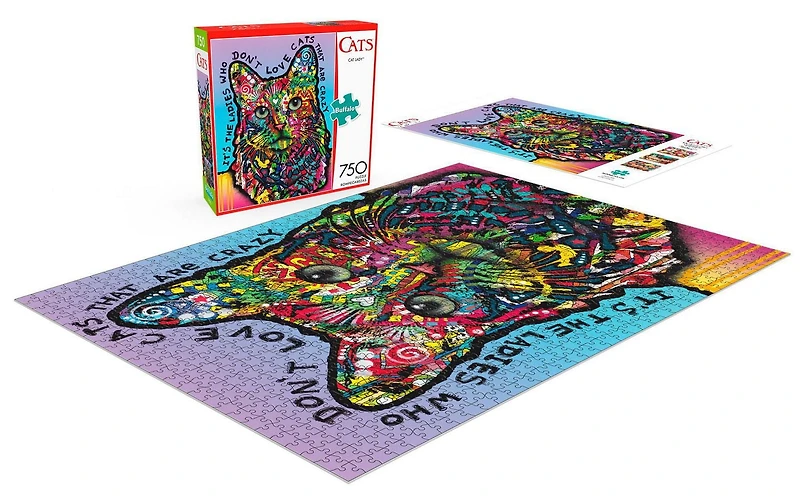 Buffalo Games - Cats - Cat Lady - 750 Piece Jigsaw Puzzle