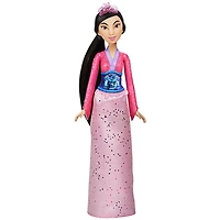 Poupée Disney Princess Royal Shimmer Mulan avec jupe et accessoires