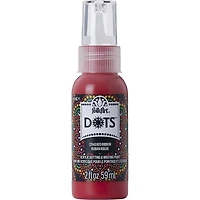 FolkArt points 2 oz peinture acrylique, ruban rouge FolkArt points peinture acrylique