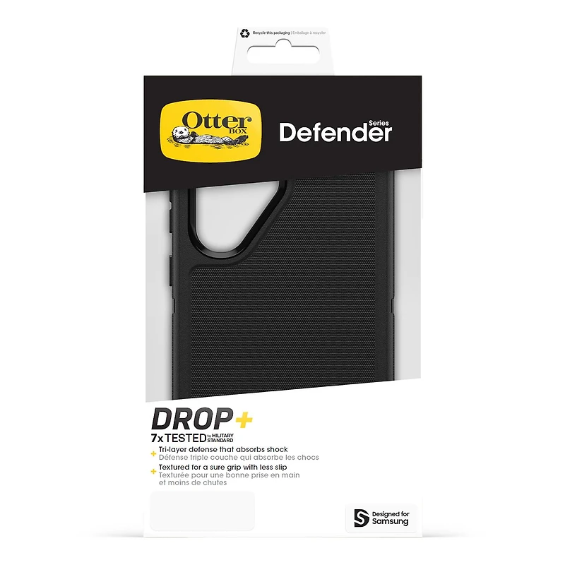 OtterBox Étui Defender Pro Noir pour Samsung Galaxy S25 Ultra ÉtuiDefenderNoirSamGalaxS25Ult