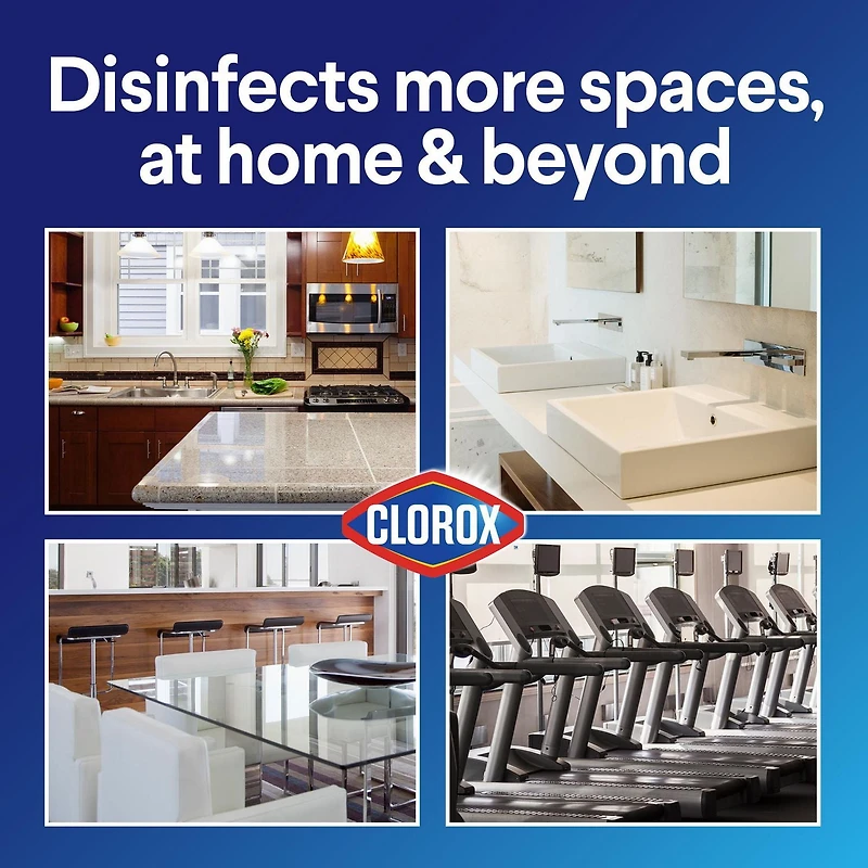 Serviettes désinfectantes Clorox®, fraîcheur lavande, boîte de 75 75 unités