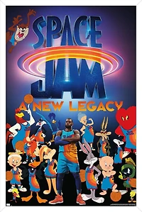 Space Jam: A New Legacy - Team Wall Poster, 14.725" x 22.375"
