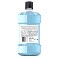 Rince-bouche Listerine Ultraclean Protection gencives Zero, Protection contre la gingivite, la plaque et le tartre, Antiseptique, antibactérien, Sans alcool, Soin buccodentaire, Menthe rafraîchissante 1l