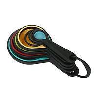 Ensemble de 8 tasses à mesurer et cuillères à mesurer pliables en silicone de Mainstays Ensemble de mesure 8 pièces Mainstays