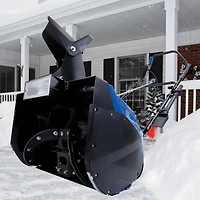 Souffleuse à Neige électrique Snow Joe à une étape de 46 cm, moteur de 15 Ah et phares