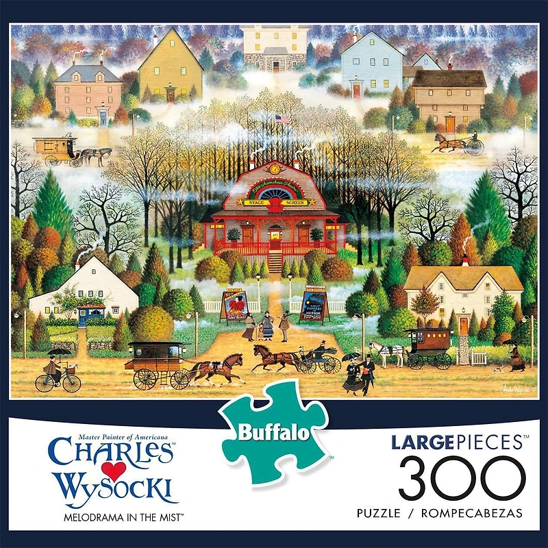 Buffalo Games - Le puzzle Charles Wysocki - Melodrama in the Mist - en 300 pièces