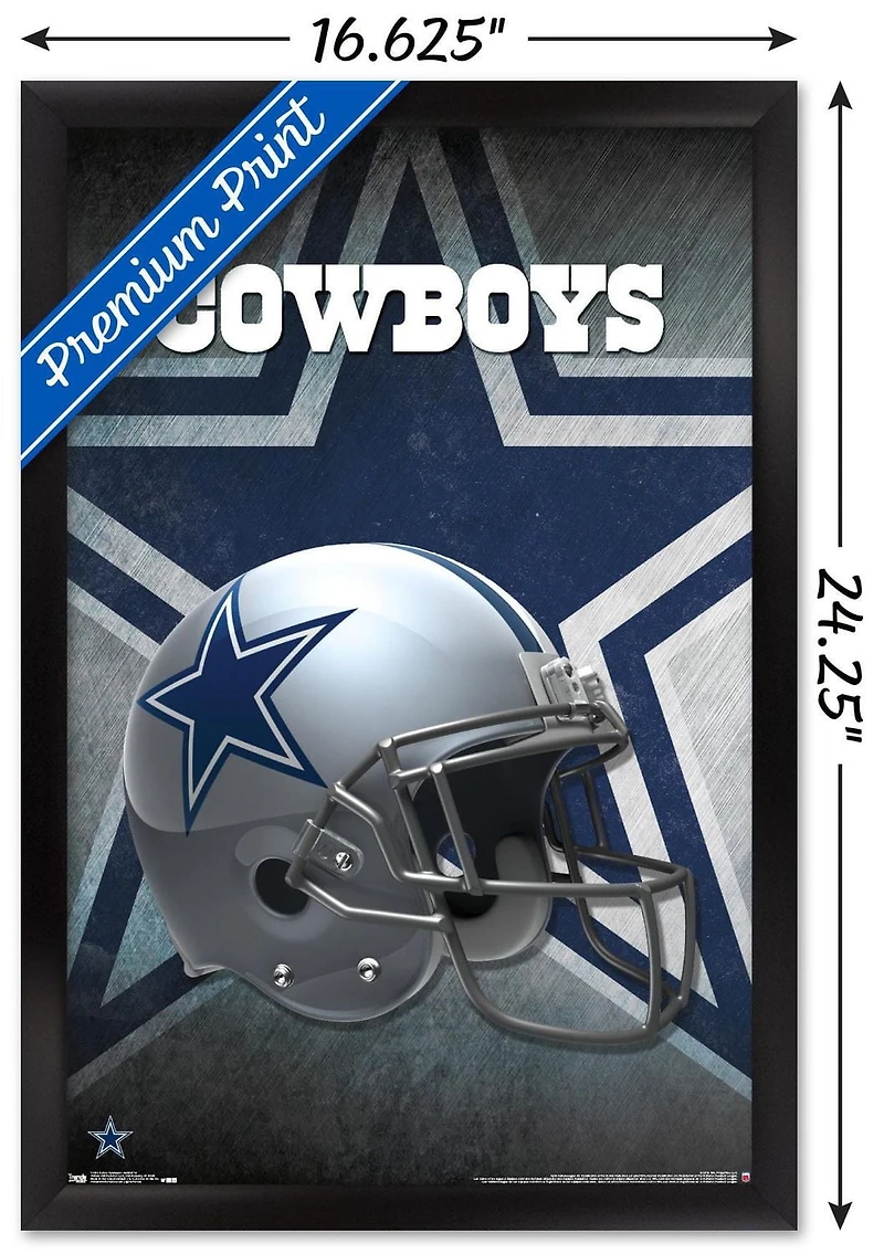 NFL Dallas Cowboys - Helmet 16 Wall Poster