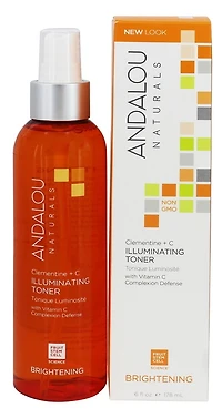 Andalou Naturals BRIGHTENING Clementine + C Illuminating Toner
