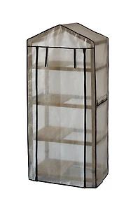 VegTrug 4-Tier Cedar Greenhouse