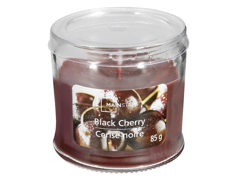 MAINSTAYS BLACK CHERRY 3OZ SCENTED JAR