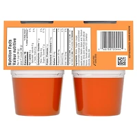 Goûters À La Gelée Réfrigéré À Saveur D'Orange, Paquet De 4 Coupes x 96g