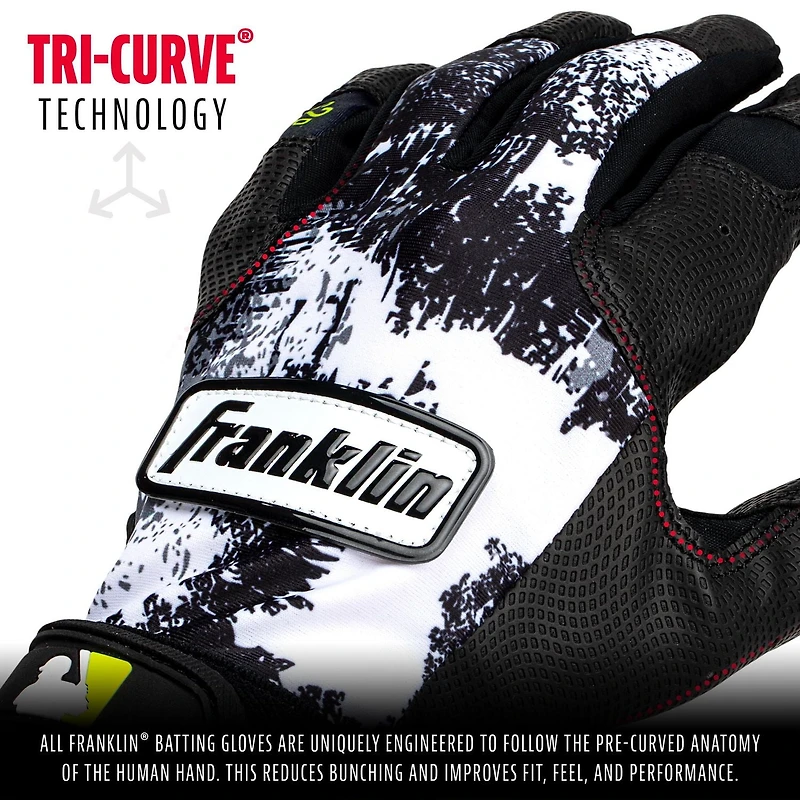 Franklin Sports MLB Youth Tee Ball Batting Glove Pair, Batting Glove