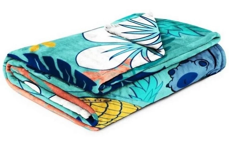 Lilo & Stitch Island Vibes Fleece Blanket, 62" x 90"