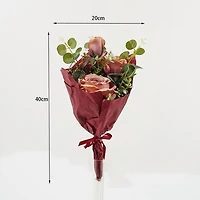 Lerman Decor Bouquet de roses roses Bouquet de roses rose
