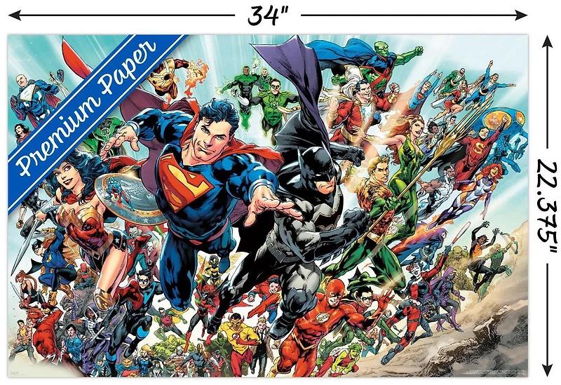 DC Comics - Justice League Rebirth - Group Wall Poster