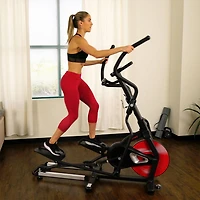 Exerciseur Elliptique Magnétique Sunny Health & Fitness avec Moniteur LCD et Moniteur de Fréquence Cardiaque - Stride Zone - SF-E3865