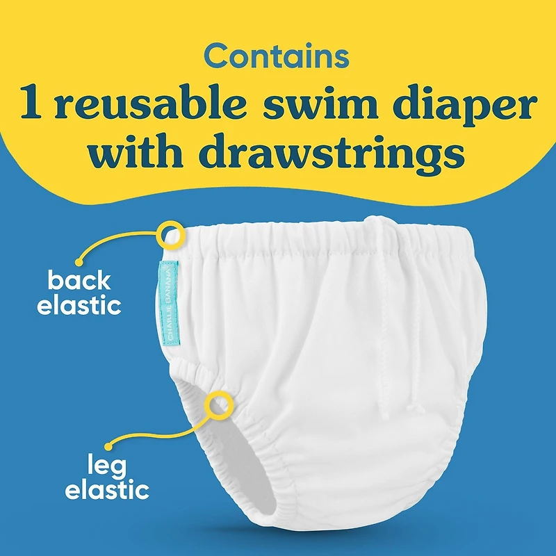Reusable Swim Diaper Cactus Azul Large
