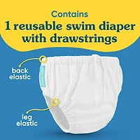 Reusable Swim Diaper Cactus Azul Large