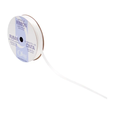 SOR WHT 1/4 SATIN - FRENCH