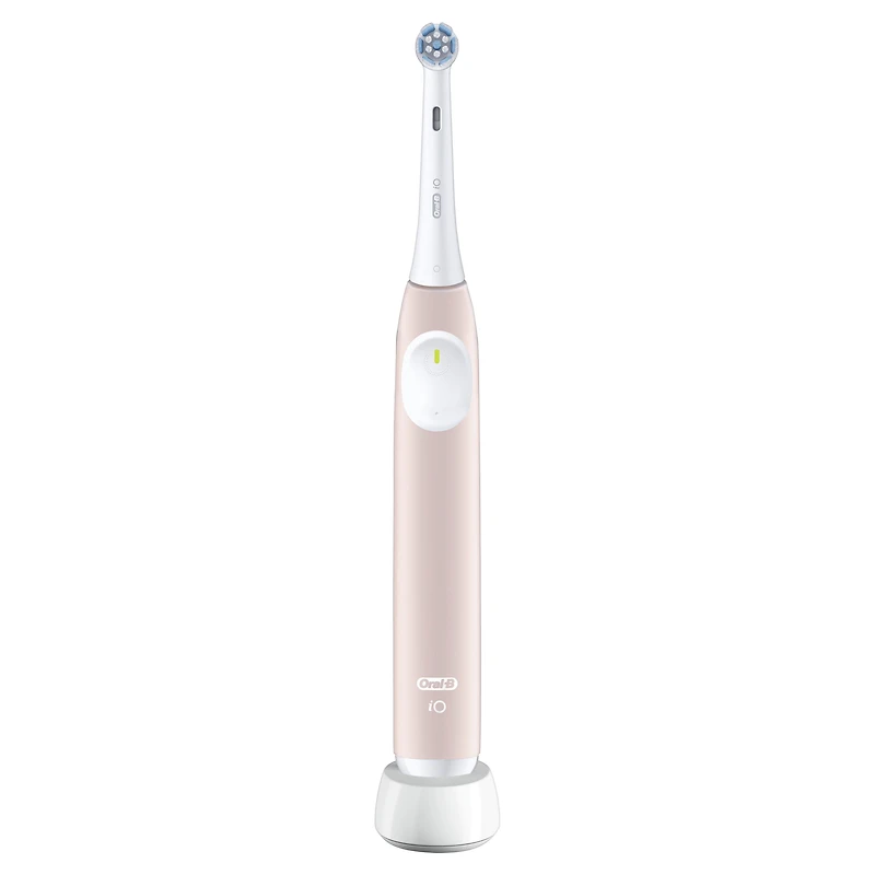 Brosse à dents électrique rechargeable Oral-B iO Série 2, pêche avec 1 brossette soins doux – Capteur automatique de pression pour protéger les gencives – 3 modes – Minuterie de 2 minutes