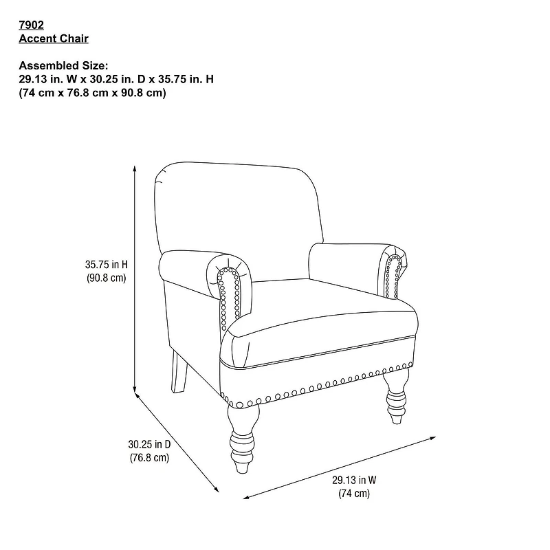 Fauteuil d'appoint Reva