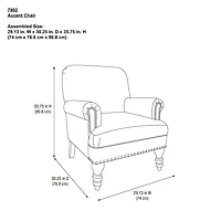 Fauteuil d'appoint Reva