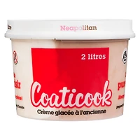 Crème glacée napolitaine Laiterie de Coaticook 2 kg