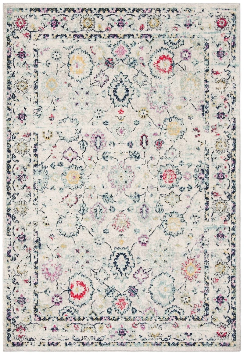Safavieh Madison Kirsteen Floral Bordered Area Rug