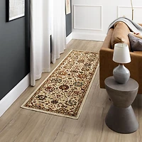 Mohawk Home Radnor Cream Woven Polyester Area Rug
