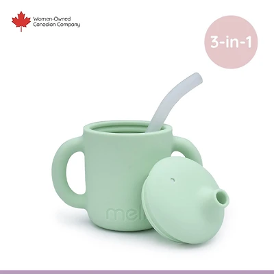 3-in-1 Silicone Sippy Cup, Cup
