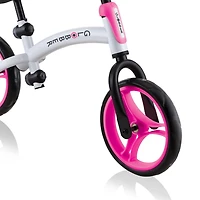 GLOBBBER GO BIKE - White / Neon Pink