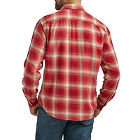 Wrangler Long Sleeve Flannel Shirt