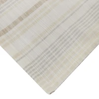 Lot de 4 serviettes de table tissées à rayures naturelles Better Homes & Gardens - 20" x 20" - Neutre - 100 % coton